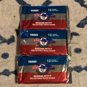 Richard Petty Collectible Race Cards 3 Packs! 1991 20th Anniversary Cards!